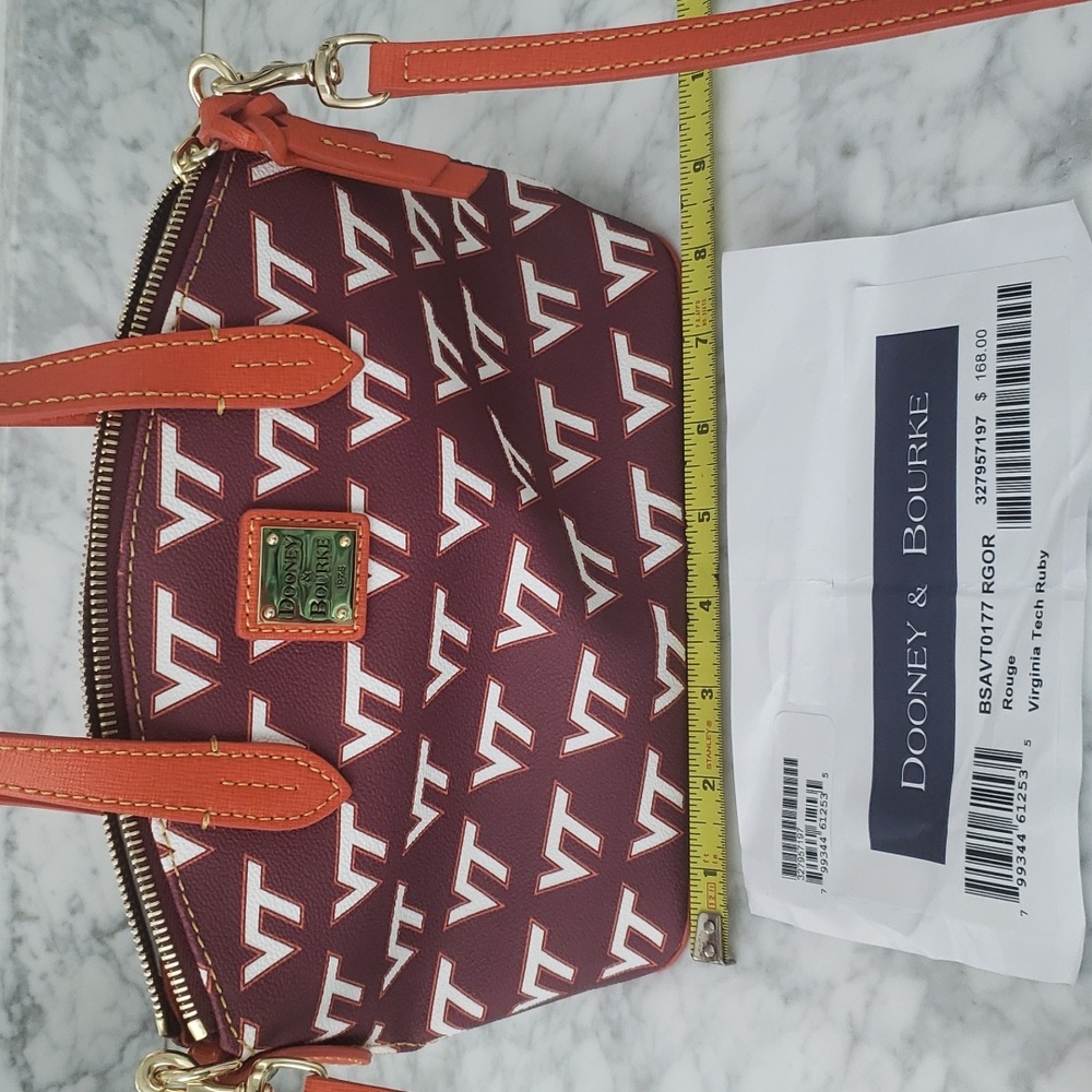 Virginia Tech Dooney And Bourke Bag (No Db Box Or Bag) Gem